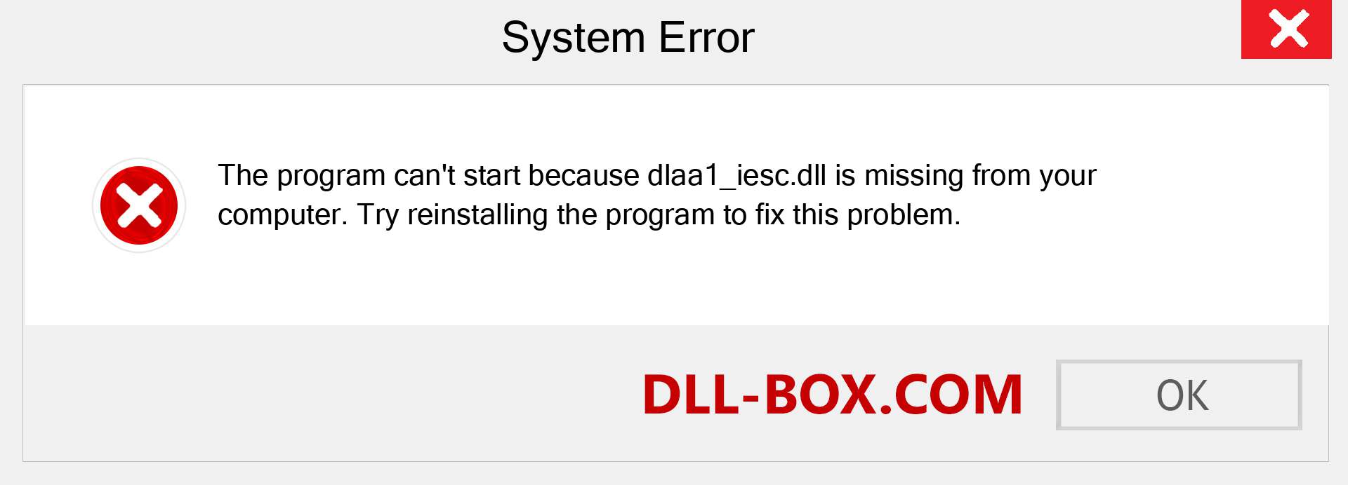  dlaa1_iesc.dll file is missing?. Download for Windows 7, 8, 10 - Fix  dlaa1_iesc dll Missing Error on Windows, photos, images